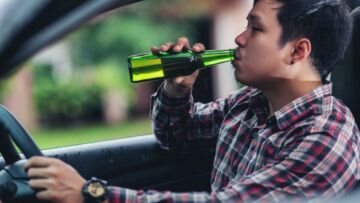 32-letni mężczyzna zatrzymany za prowadzenie samochodu pod wpływem alkoholu